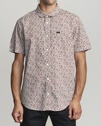 1 Bellflower - Camisa con flores pequeñas para Hombre  S1SHRFRVP0 RVCA