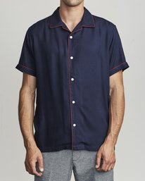 1 Hi-Grade Camp - Camisa de manga corta para Hombre  S1SHRMRVP0 RVCA