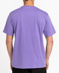 3 Big RVCA - T-Shirt for Men Purple S1SSRPRVP0 RVCA