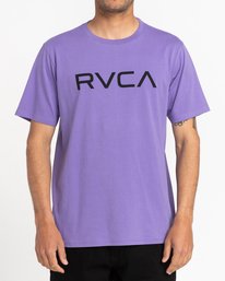 2 Big RVCA - T-Shirt for Men Purple S1SSRPRVP0 RVCA