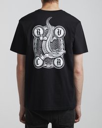 3 Benjamin Jeanjean Croco - T-Shirt for Men Black S1SSSFRVP0 RVCA