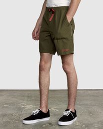 4 Civic 18" - Hybrid Short / Board Shorts for Men  S1WKRARVP0 RVCA