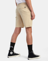 3 Back In 19" - Hybrid Short / Board Shorts for Men Beige S1WKRCRVP0 RVCA
