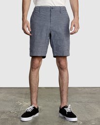 0 All Time Coastal Solid 19" - Hybrid Short / Board Shorts for Men  S1WKRFRVP0 RVCA