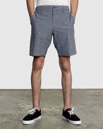 1 All Time Coastal Solid 19" - Hybrid Short / Board Shorts for Men  S1WKRFRVP0 RVCA