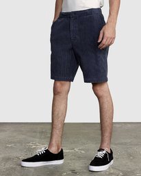1 All Time Slate 18" - Bermuda in Tinta Unita da Uomo Blue S1WKRKRVP0 RVCA