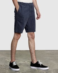 2 All Time Slate 18" - Bermuda in Tinta Unita da Uomo Blue S1WKRKRVP0 RVCA
