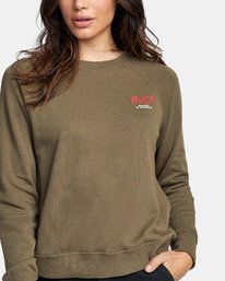 2 Parker - Sweatshirt pour Femme  S3CRRARVP0 RVCA