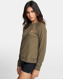 4 Parker - Sweatshirt pour Femme  S3CRRARVP0 RVCA