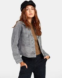 3 Kelton  - Chaqueta vaquera para Mujer  S3JKRARVP0 RVCA