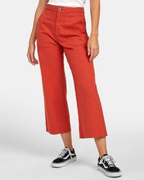 2 Grade - High Waisted Trousers for Women  S3PTRDRVP0 RVCA