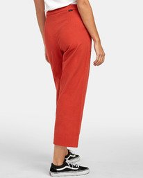 4 Grade - High Waisted Trousers for Women  S3PTRDRVP0 RVCA