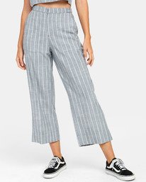 2 Gratitude - Pantalon pour Femme Bleu S3PTRHRVP0 RVCA