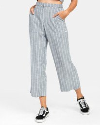 3 Gratitude - Pantalon pour Femme Bleu S3PTRHRVP0 RVCA
