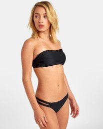 2 Bodega Medium - Braguita de bikini con textura para Mujer  S3SBRDRVP0 RVCA