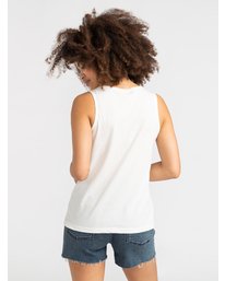 1 Benjamin Jeanjean Alohatiger - T-Shirt pour Femme Blanc S3SGRCRVP0 RVCA