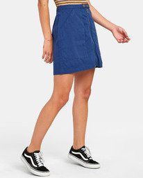 4 Oconnor - Rock für Damen Blau S3SKRBRVP0 RVCA