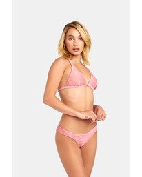 2 Salt Wash Racer - Top de bikini de triángulo con punto acanalado para Mujer  S3STRARVP0 RVCA