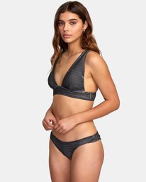 4 Salt Wash - Rib Knit Bikini Top for Women  S3STRCRVP0 RVCA