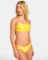 2 Bodega - Haut de bikini bandeau texturé pour Femme  S3STRDRVP0 RVCA