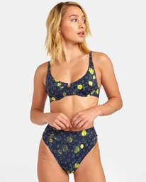 2 Dazed - Floral Underwire Bikini Top for Women  S3STRORVP0 RVCA
