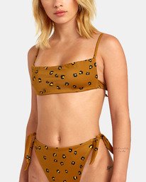 3 Chitah Top - Haut de bikini bralette imprimé pour Femme  S3STRSRVP0 RVCA