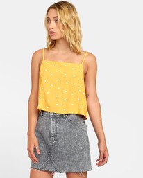 4 Logan - Printed Cami for Women  S3TPRGRVP0 RVCA