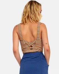 1 Margot - Striped Tank Top for Women  S3TPRLRVP0 RVCA