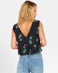 1 Eastern - Top péplum pour Femme  S3TPRORVP0 RVCA