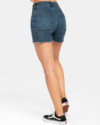 3 Channel - Short pour Femme Bleu S3WKRCRVP0 RVCA