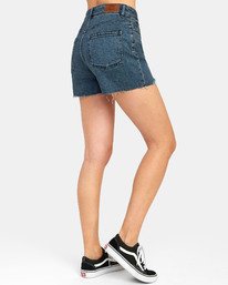 4 Channel - Short pour Femme Bleu S3WKRCRVP0 RVCA