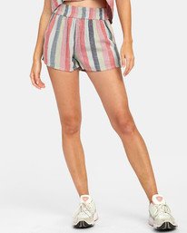 1 Suggest Stripe - Striped Shorts for Women  S3WKRORVP0 RVCA