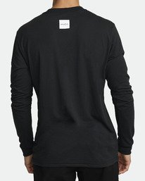 1 All Out RVCA - Camiseta de manga larga deportiva para Hombre  S4LSMARVP0 RVCA