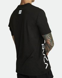 3 All Out RVCA - Camiseta de manga larga deportiva para Hombre  S4LSMARVP0 RVCA