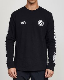 3 Shoyoroll Defer Vaxsho - Long Sleeve T-Shirt for Men  S4LSRARVP0 RVCA