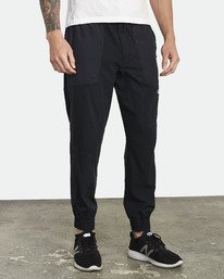 3 Yogger - Pantalones de chándal para Hombre  S4PTMBRVP0 RVCA