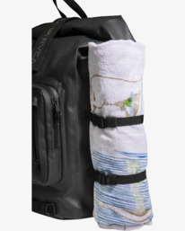 7 Weld Pack - Technical Roll-Top Backpack Black S5BPRBRVP0 RVCA