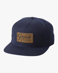 0 Strokes - Snapback Hat for Men Blue S5CPRJRVP0 RVCA