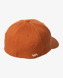 1 RVCA Flex Fit - Flexfit Hat for Men Brown S5CPRSRVP0 RVCA