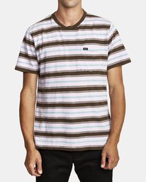 4 Davis Stripe - T-shirt pour Homme  T1KTRARVS0 RVCA