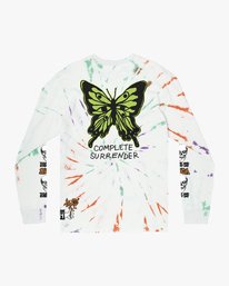 1 Liver Ideas Complete Surrender - Long Sleeve T-Shirt for Men  T1LSRBRVS0 RVCA