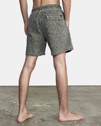 4 Escape Elastic - Swim Shorts for Men Green T1VORERVS0 RVCA