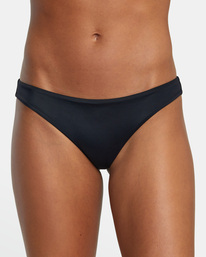 2 Solid Cheeky - Bikini Bottoms for Women Black T3SBRSRVS0 RVCA