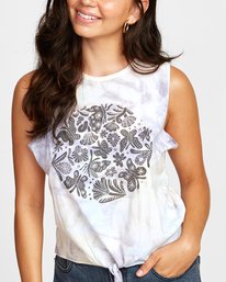 2 Michelle Blade Microscope - Vest Top for Women  T3SGRDRVS0 RVCA