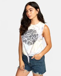 3 Michelle Blade Microscope - Vest Top for Women  T3SGRDRVS0 RVCA