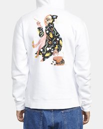 7 Stacey Rozich The Gorgeous Hussy - Sweat à capuche pour Homme Blanc U1HORCRVF0 RVCA