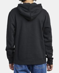 2 Big RVCA - Hoodie for Men Black U1HORFRVF0 RVCA
