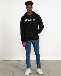 5 Big RVCA - Hoodie for Men Black U1HORFRVF0 RVCA