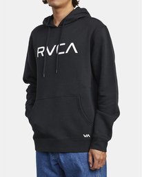 3 Big RVCA - Hoodie for Men Black U1HORFRVF0 RVCA