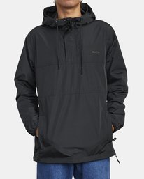 0 Krail - Anorak pour Homme Noir U1JKRMRVF0 RVCA